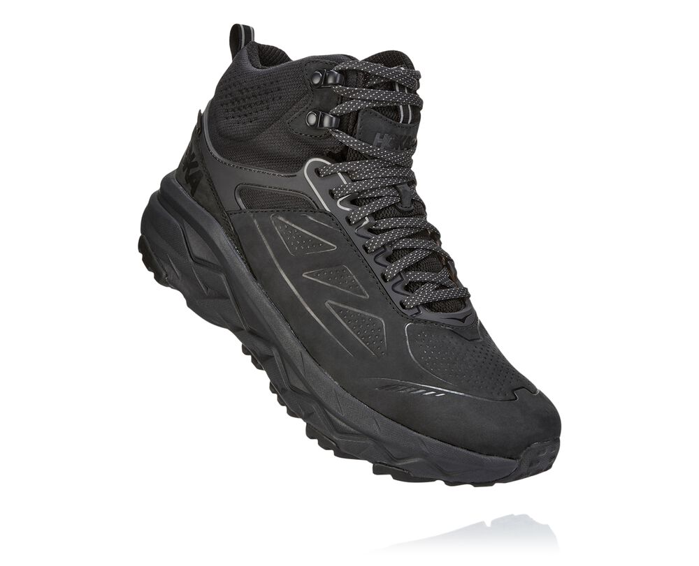 Hoka One One Challenger Mid GORE-TEX Wides Herr Svarta - SE-1924350